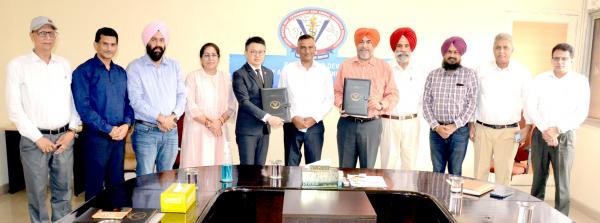 Dr. Inderjeet Singh Vice Chancellor and officers of the both institutes